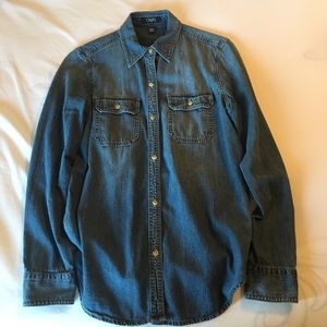 Denim Long Sleeve Shirt
